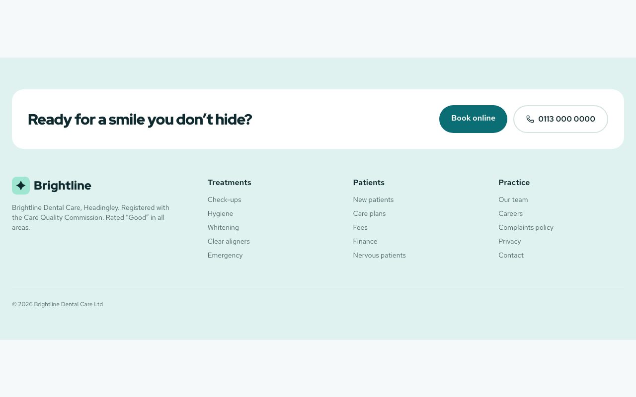 Brightline Footer preview
