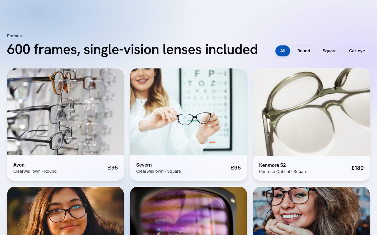 Clearwell Frames preview