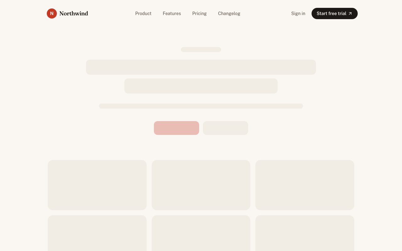 Floating Pill Navbar preview