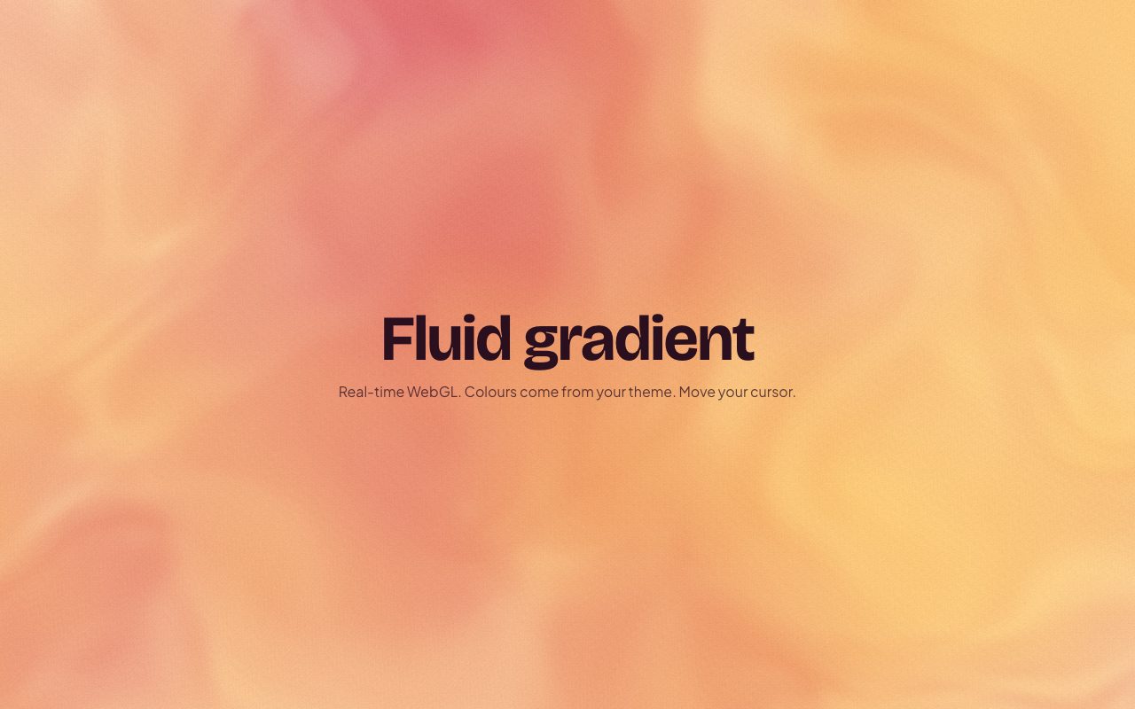 Fluid Gradient Background preview