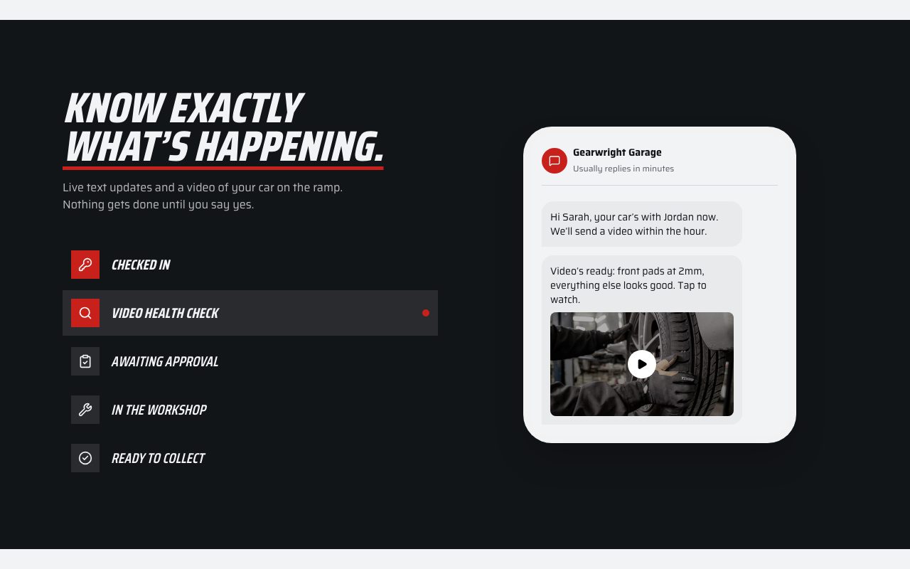 Gearwright Repair Tracker preview