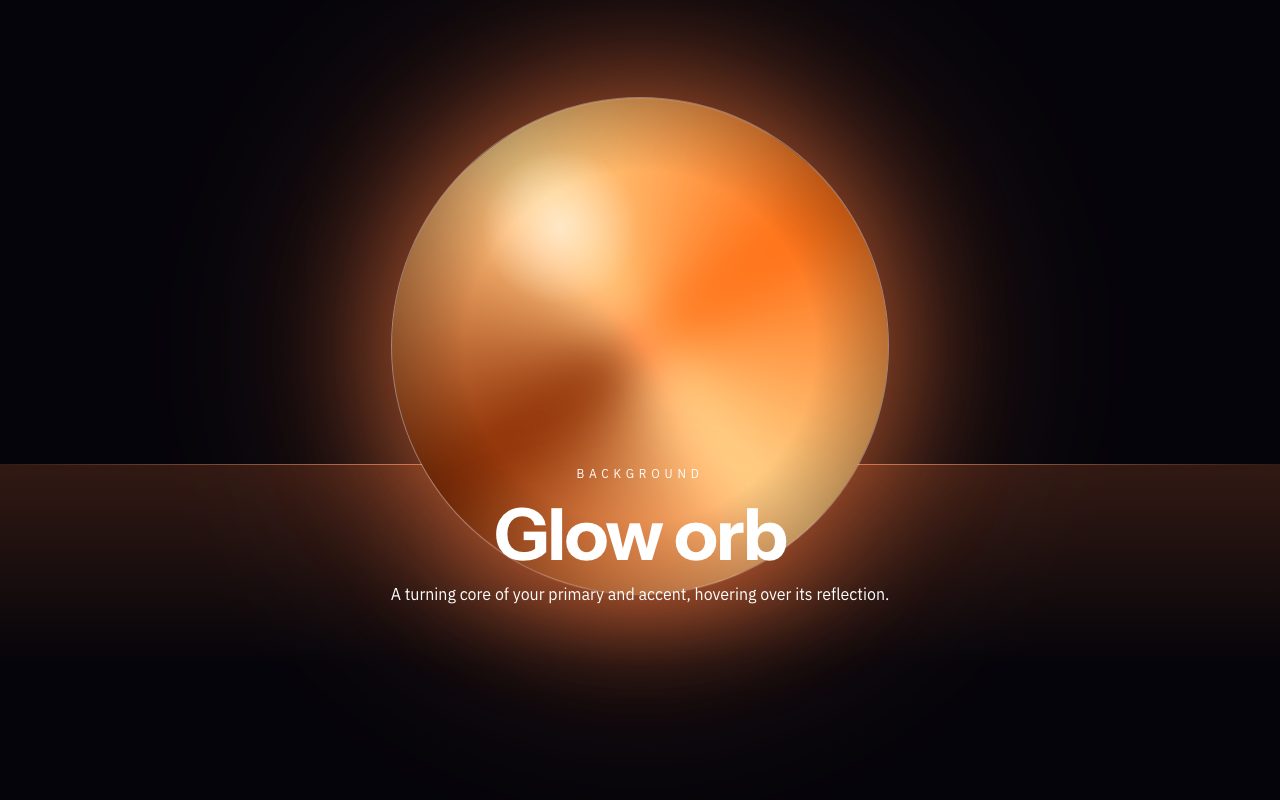 Glow Orb Background preview