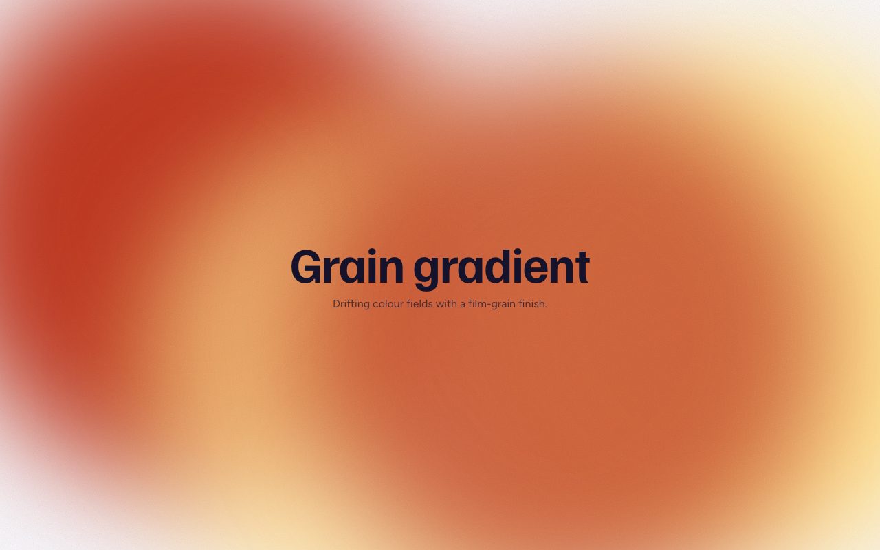 Grain Gradient Background preview