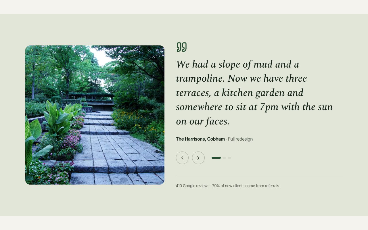 Greenline Client Stories preview