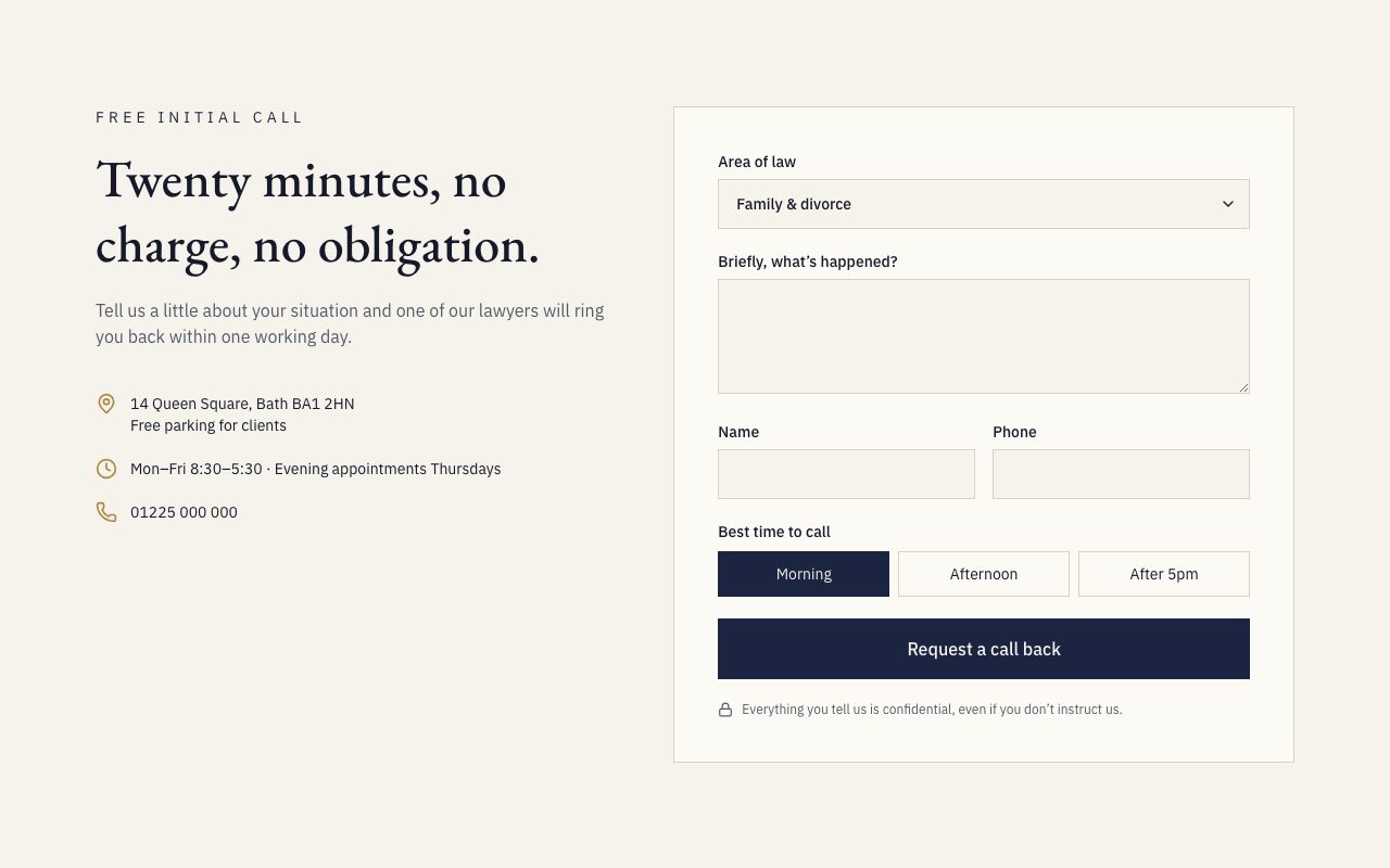 Hale Free Consultation preview