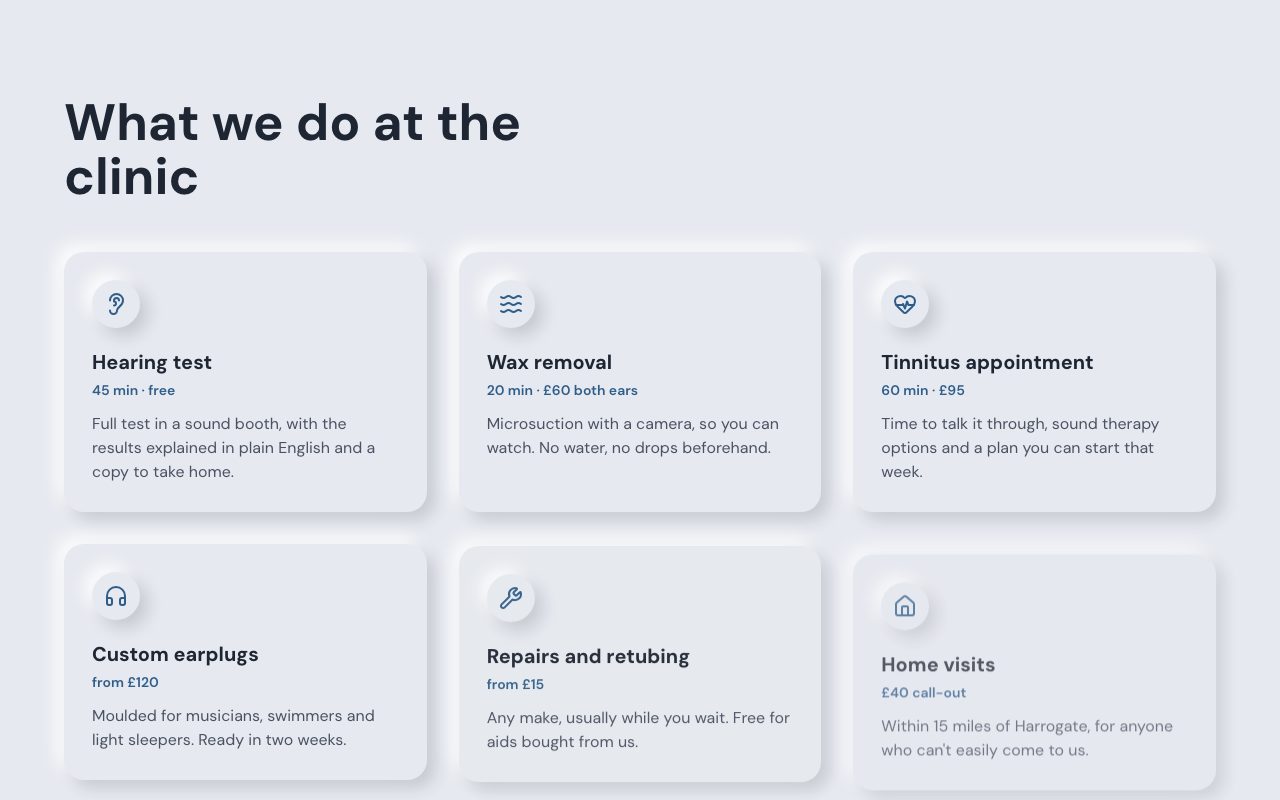 Hush Hearing Press-In Services preview