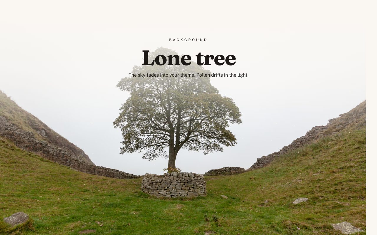Lone Tree Background preview