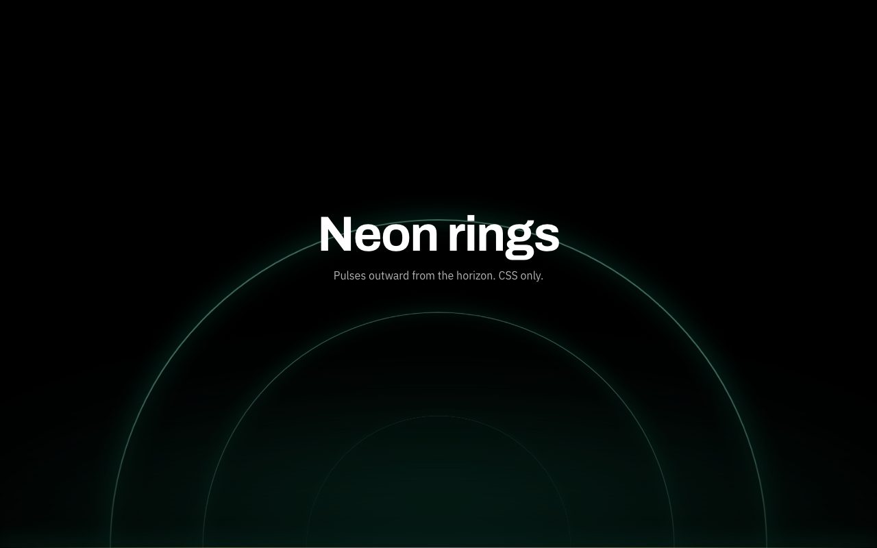Neon Rings Background preview