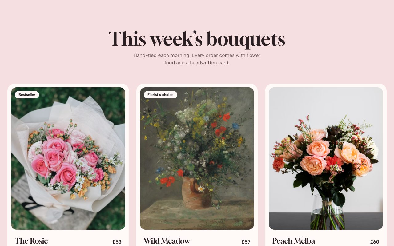Petal & Stem Bouquets preview