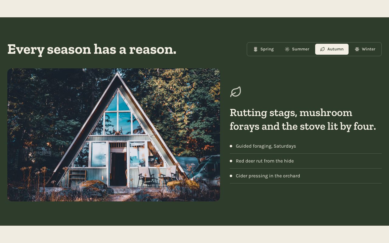 Pinehollow Seasons preview