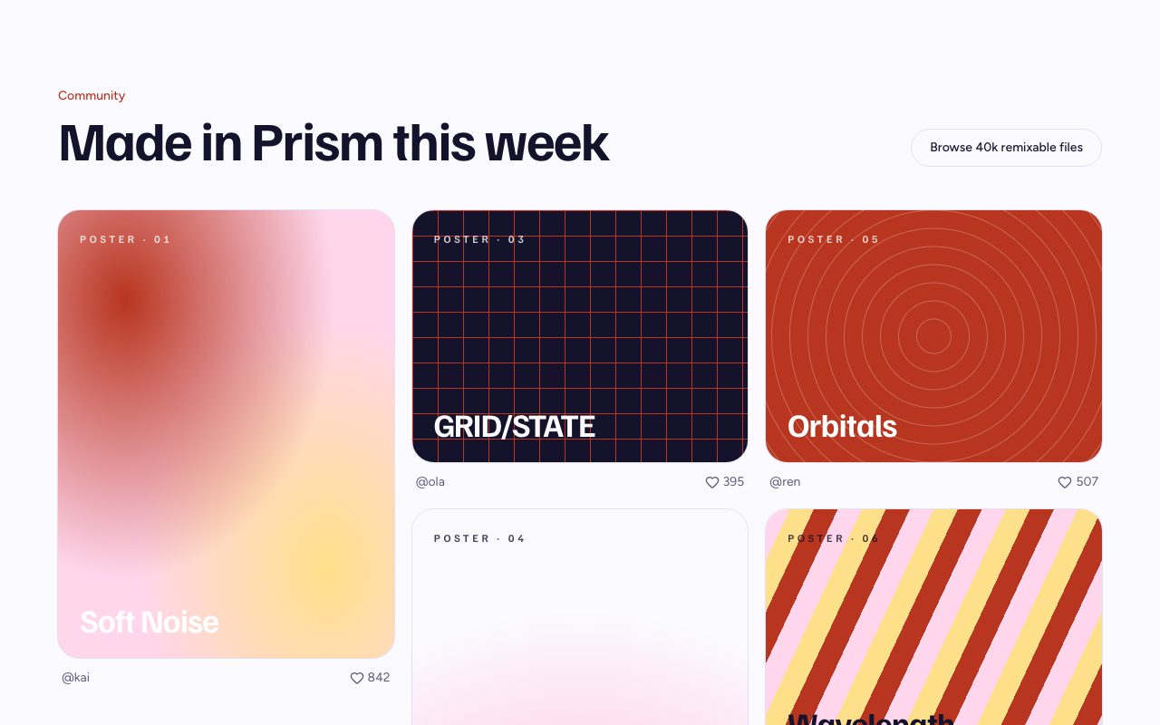 Prism Poster Gallery preview