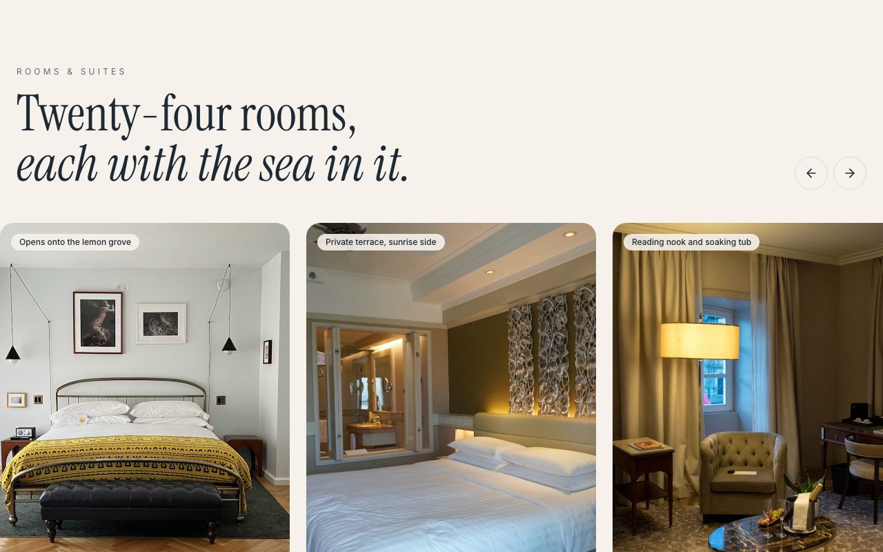Solenne Rooms Carousel preview