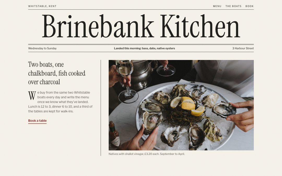 Brinebank — Seafood Restaurant preview