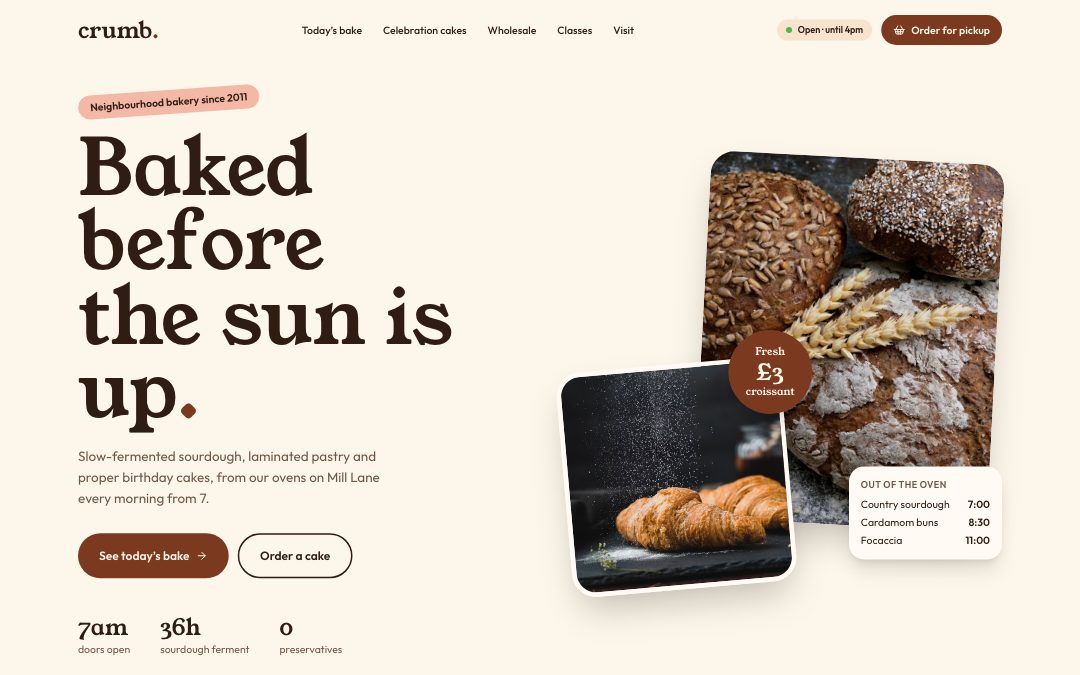 Crumb — Bakery & Patisserie preview