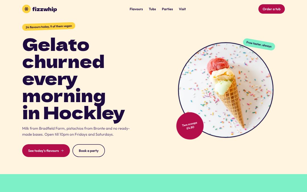Fizzwhip — Gelato Parlour preview