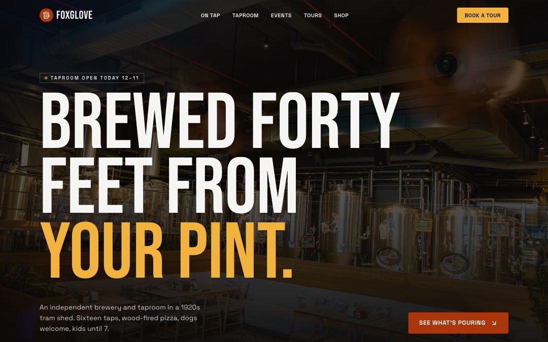 Foxglove — Brewery & Taproom preview