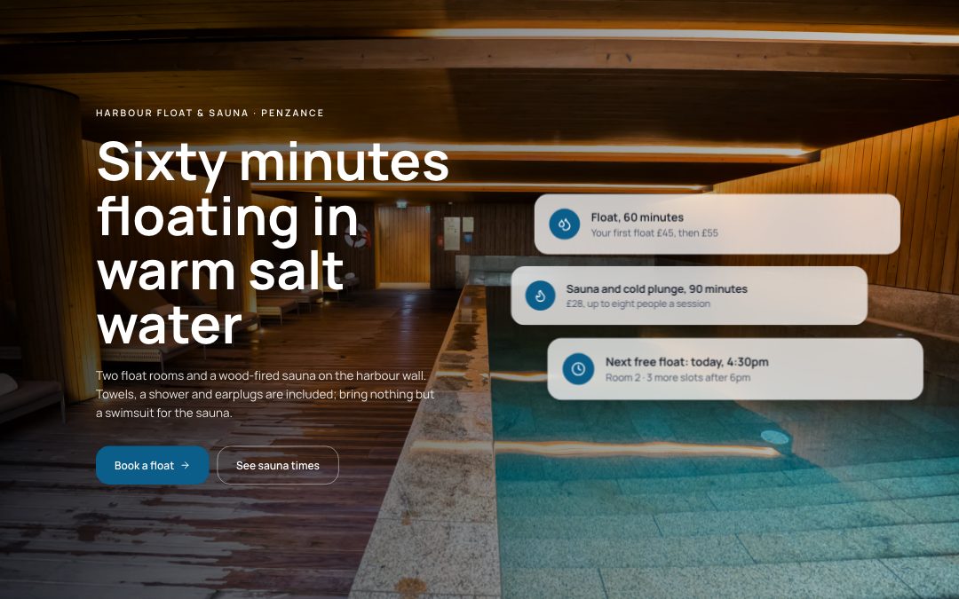 Harbour Float — Float Tanks & Sauna preview