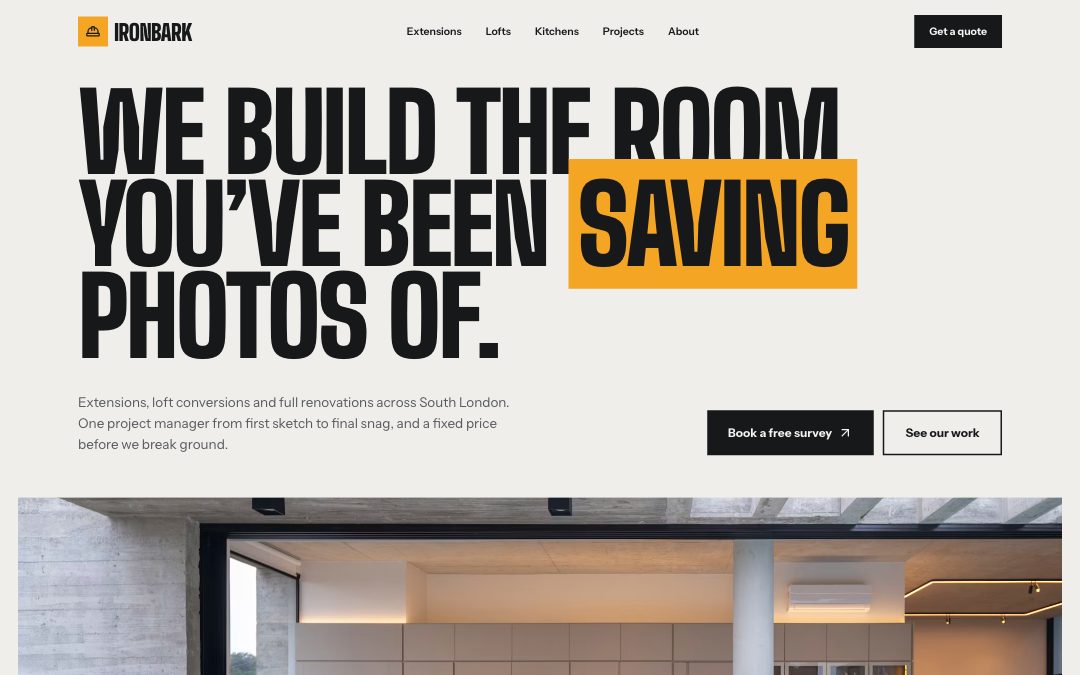 Ironbark — Builder & Renovations preview