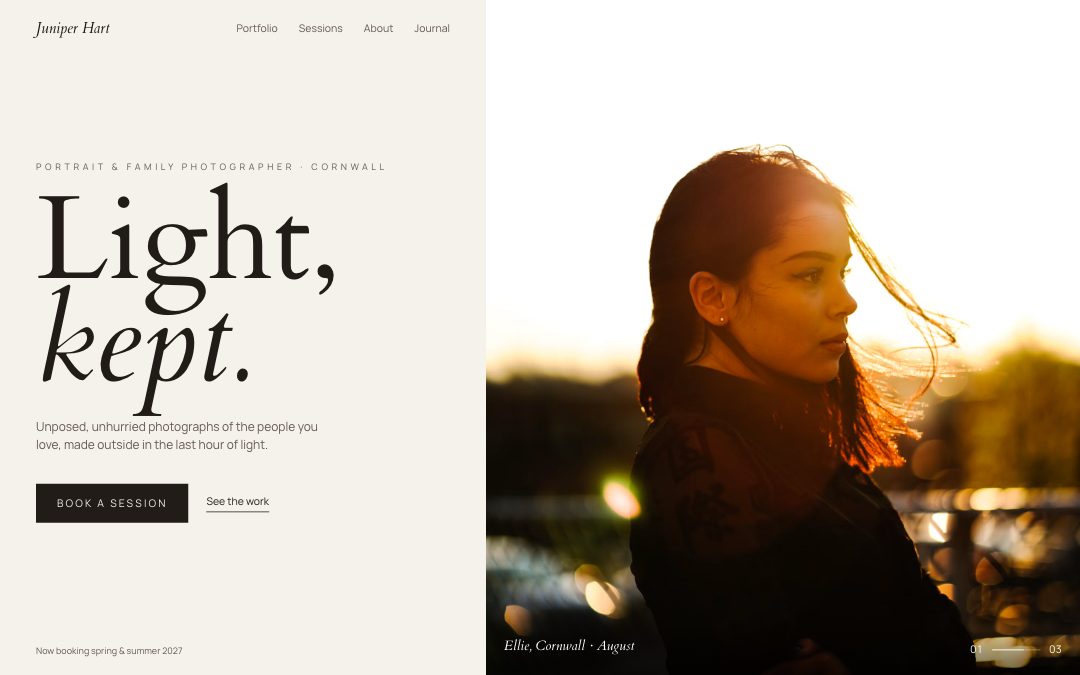 Juniper — Photographer preview