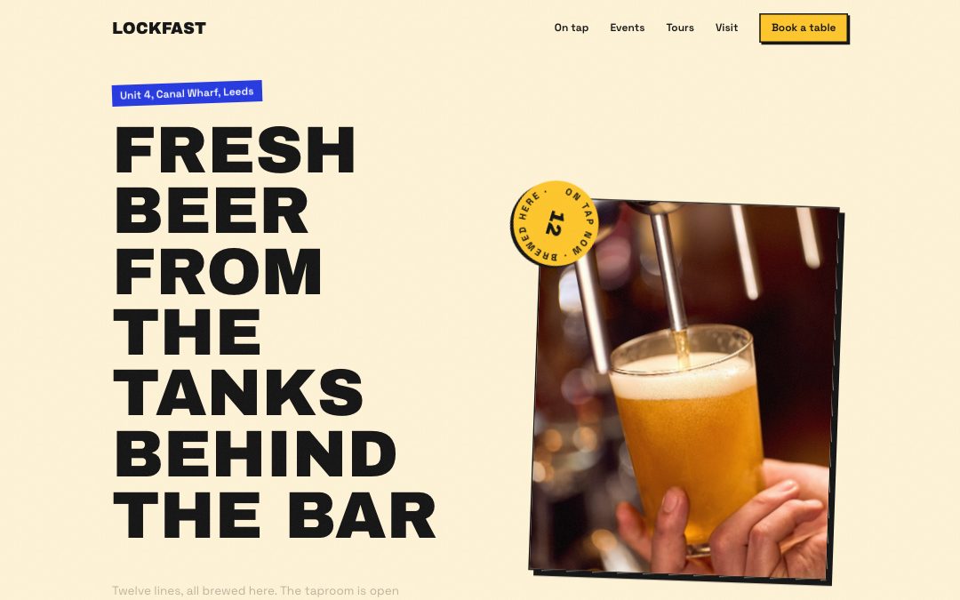 Lockfast — Brewery Taproom preview