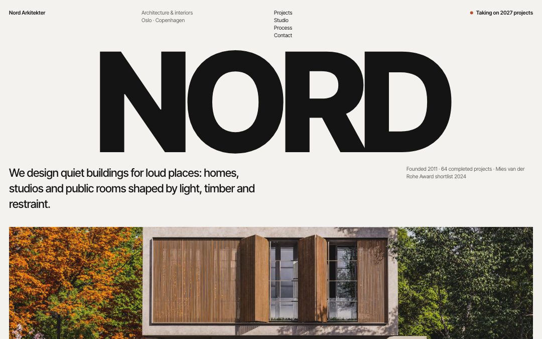 Nord — Architecture Studio preview