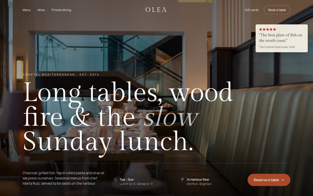 Olea — Restaurant & Bistro preview