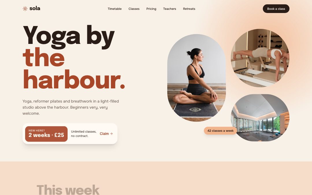 Sola — Yoga & Pilates Studio preview